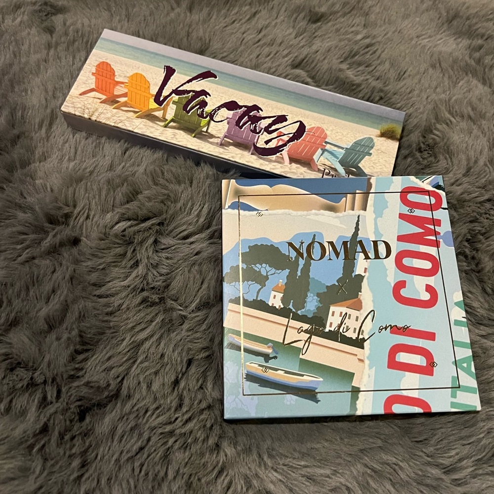 ***Not For Sale***  Vacay Palette & Nomad Lago di Como NEW